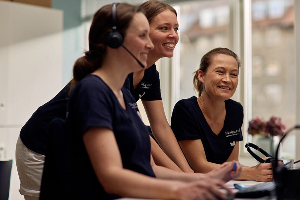 Vores venlige kundeservice hjælper dig godt i gang