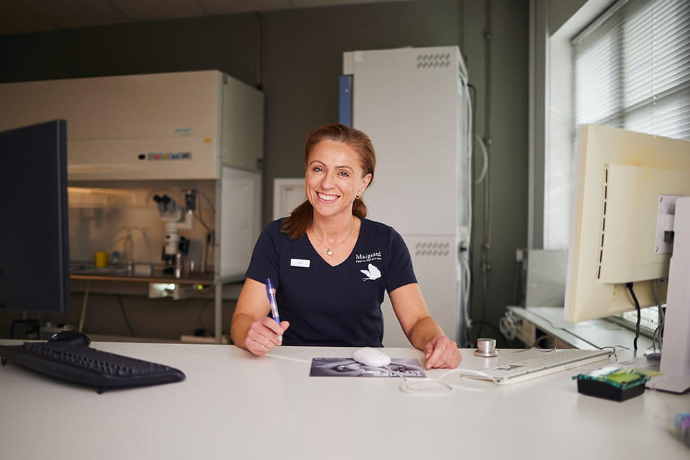 Vores team i laboratoriet